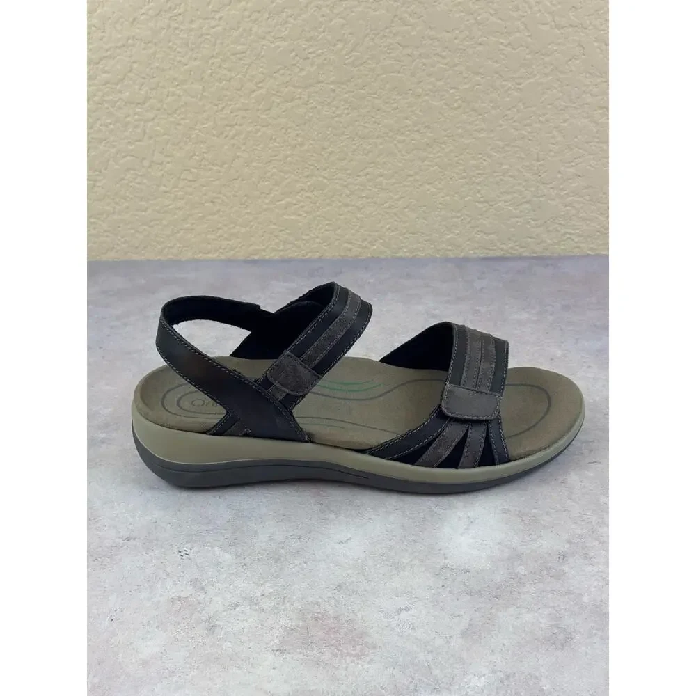 Orthofeet Malibu 937 Sandals Women’s Size 10 D WIDE Support Adjustable10 Wide